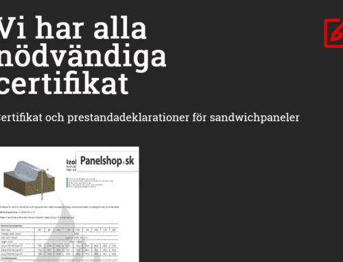 Vi har alla nödvändiga certifikat